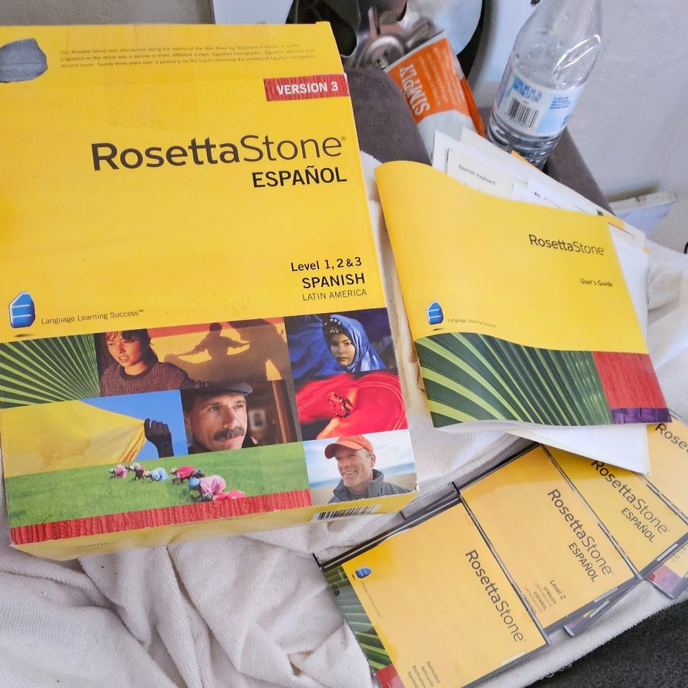 Rosetta Stone Spanish 1-2-3